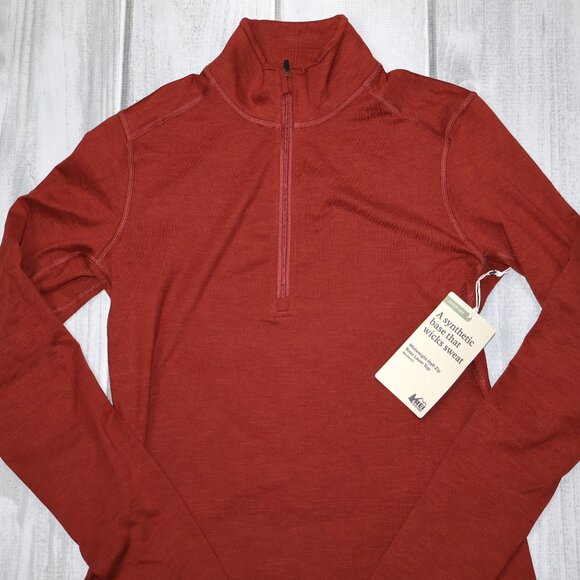 NEW REI Co-op Midweight Base Layer Half-Zip Top - Women's - Picture 2 of 6